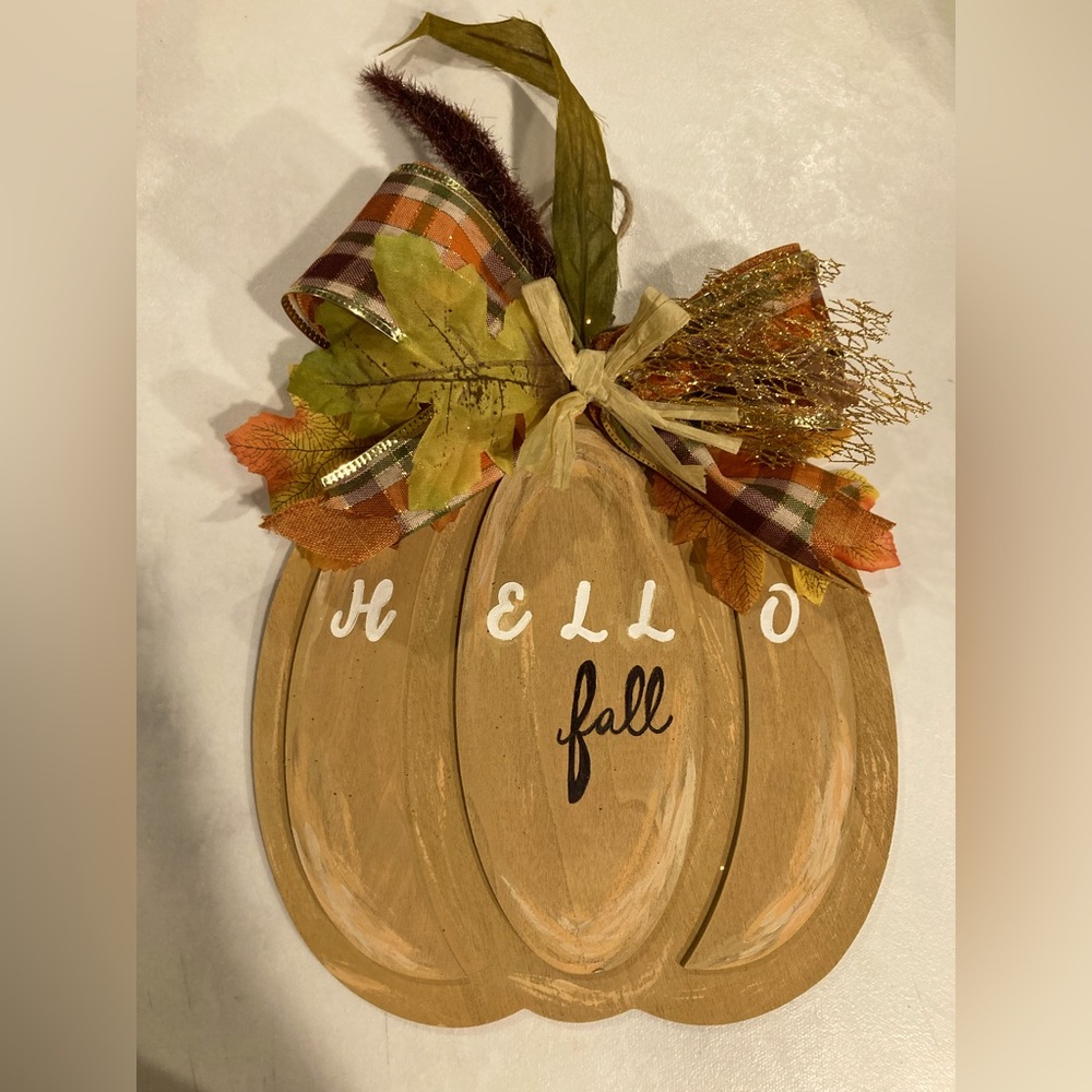 Fall hanging decor